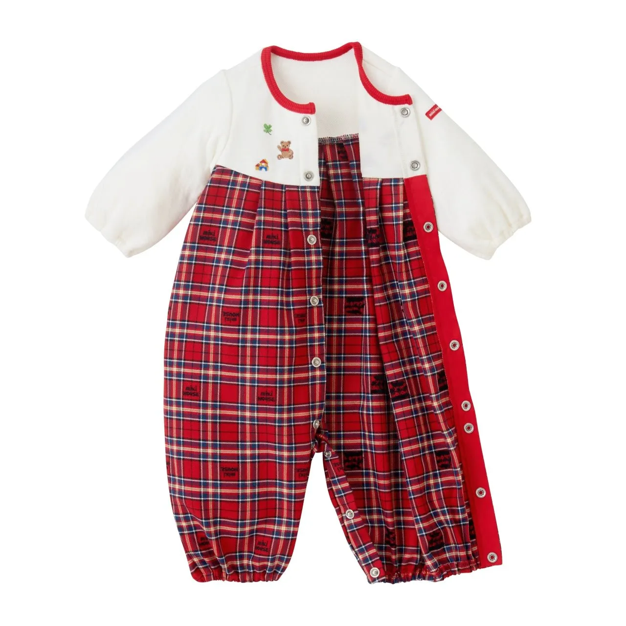 2-Way Plaid Coverall