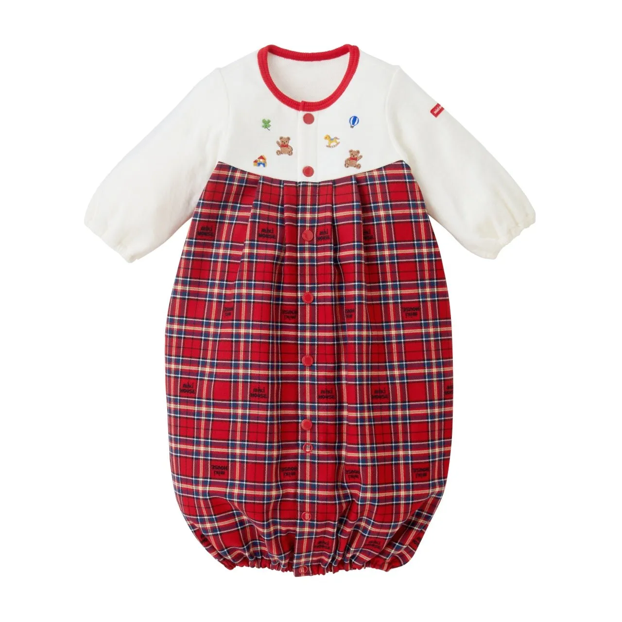 2-Way Plaid Coverall