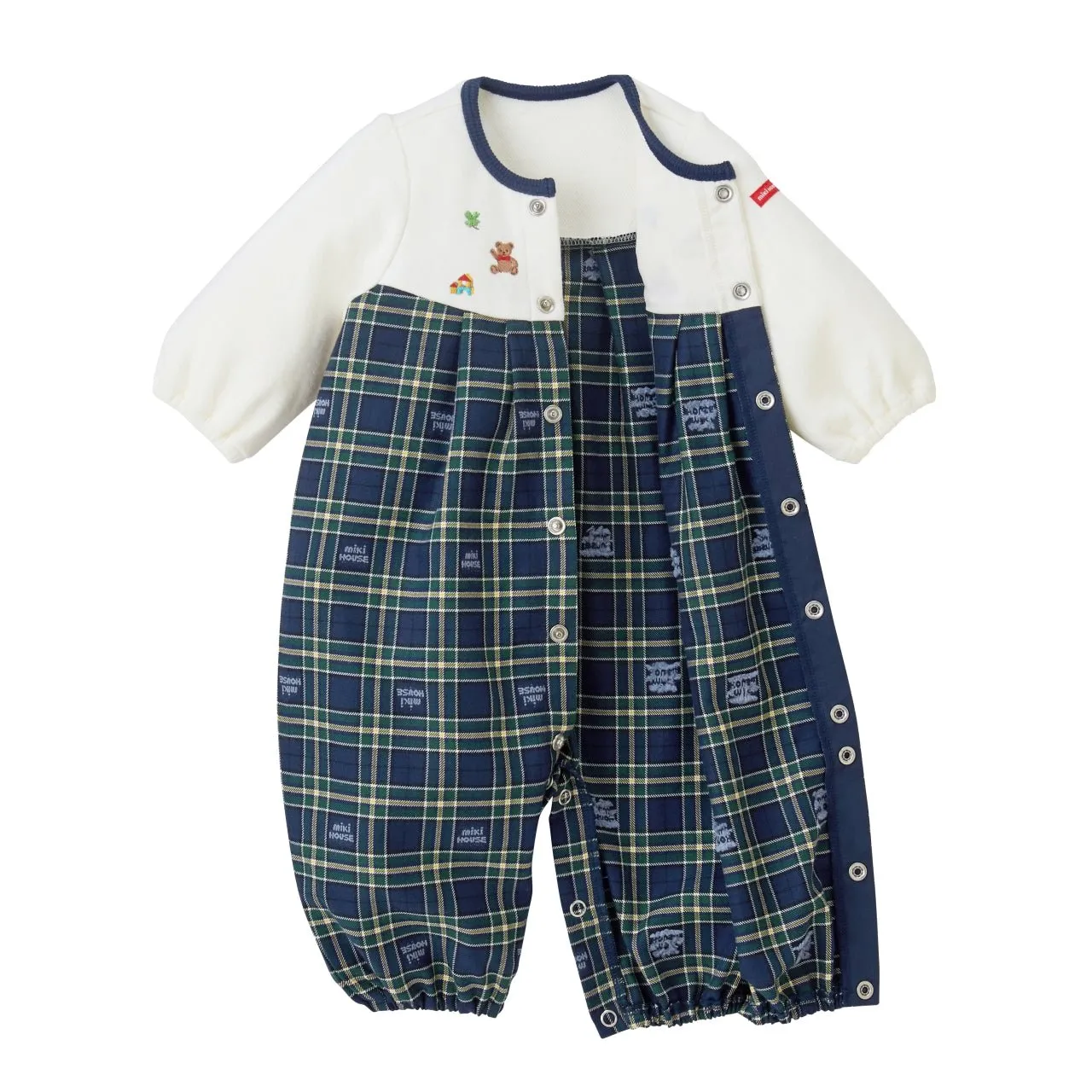 2-Way Plaid Coverall