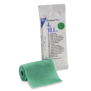 3M™ Scotchcast™ Plus Green Cast Tape, 4 Inch x 4 Yard, 1 Box of 10