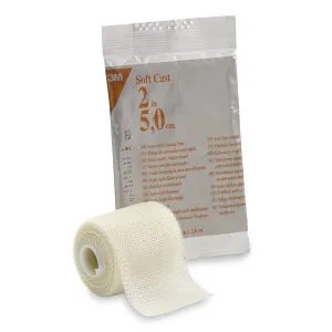 3M™ Scotchcast™ Soft Cast White Cast Tape, 2 Inch x 4 Yard, 1 Case of 10