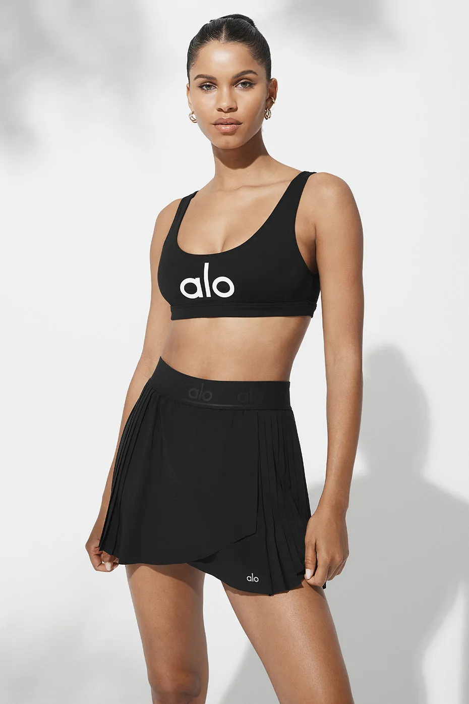 Aces Tennis Skirt - Black