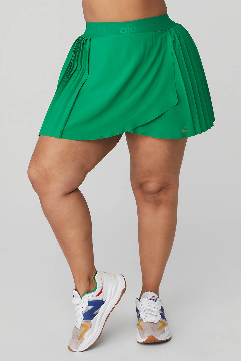 Aces Tennis Skirt - Green Emerald