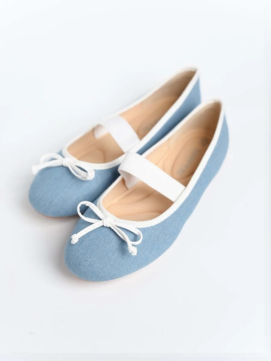 Aurora Ballerina Ribbon Flats