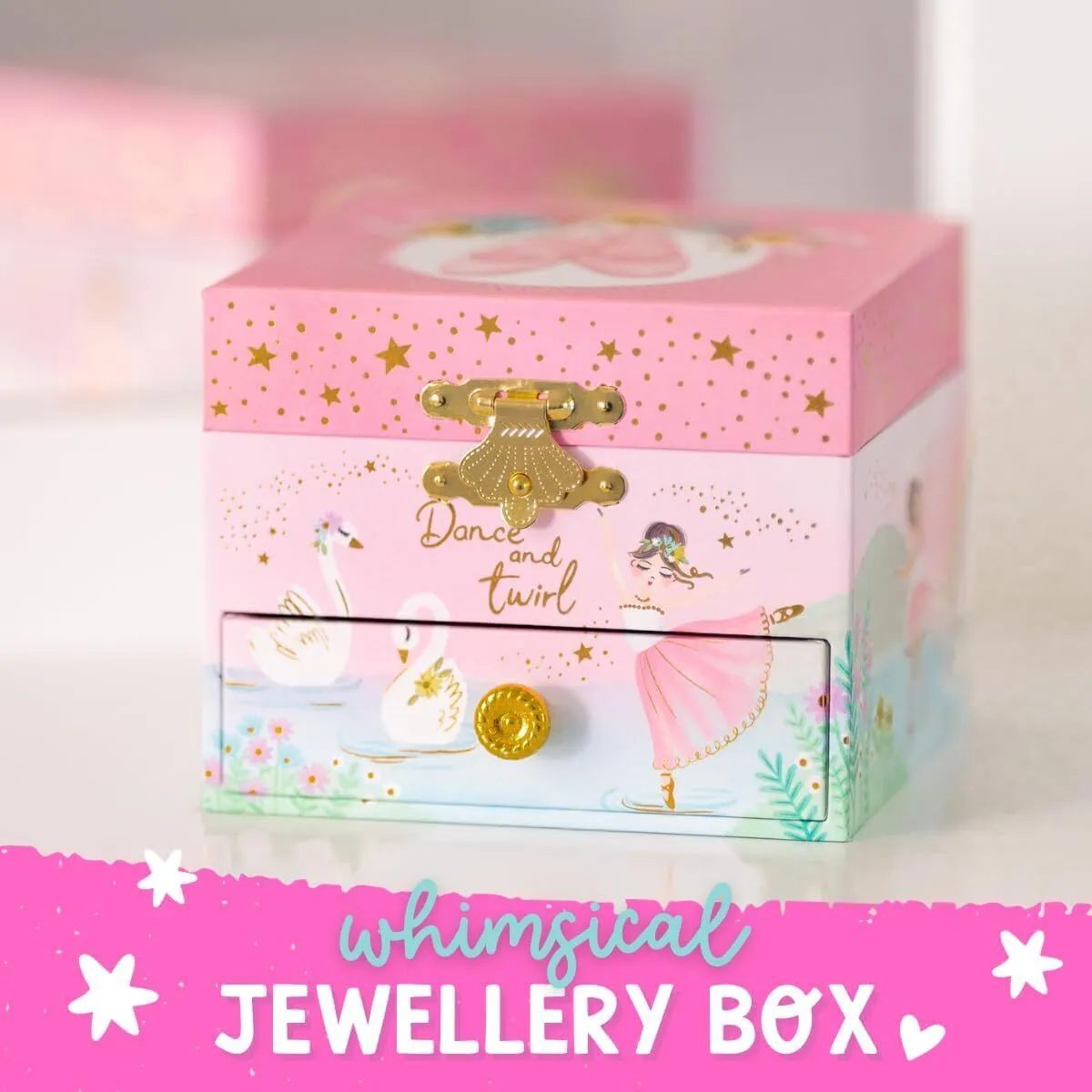 BALLERINA MUSICAL JEWELRY BOX