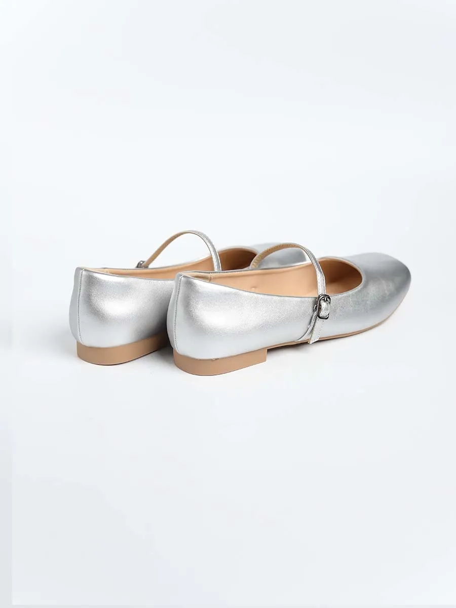 Brie Ballerina Strap Flats