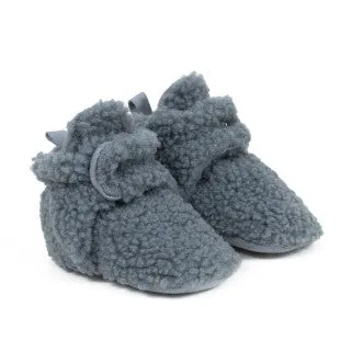 Charcoal Sherpa Snap Bootie