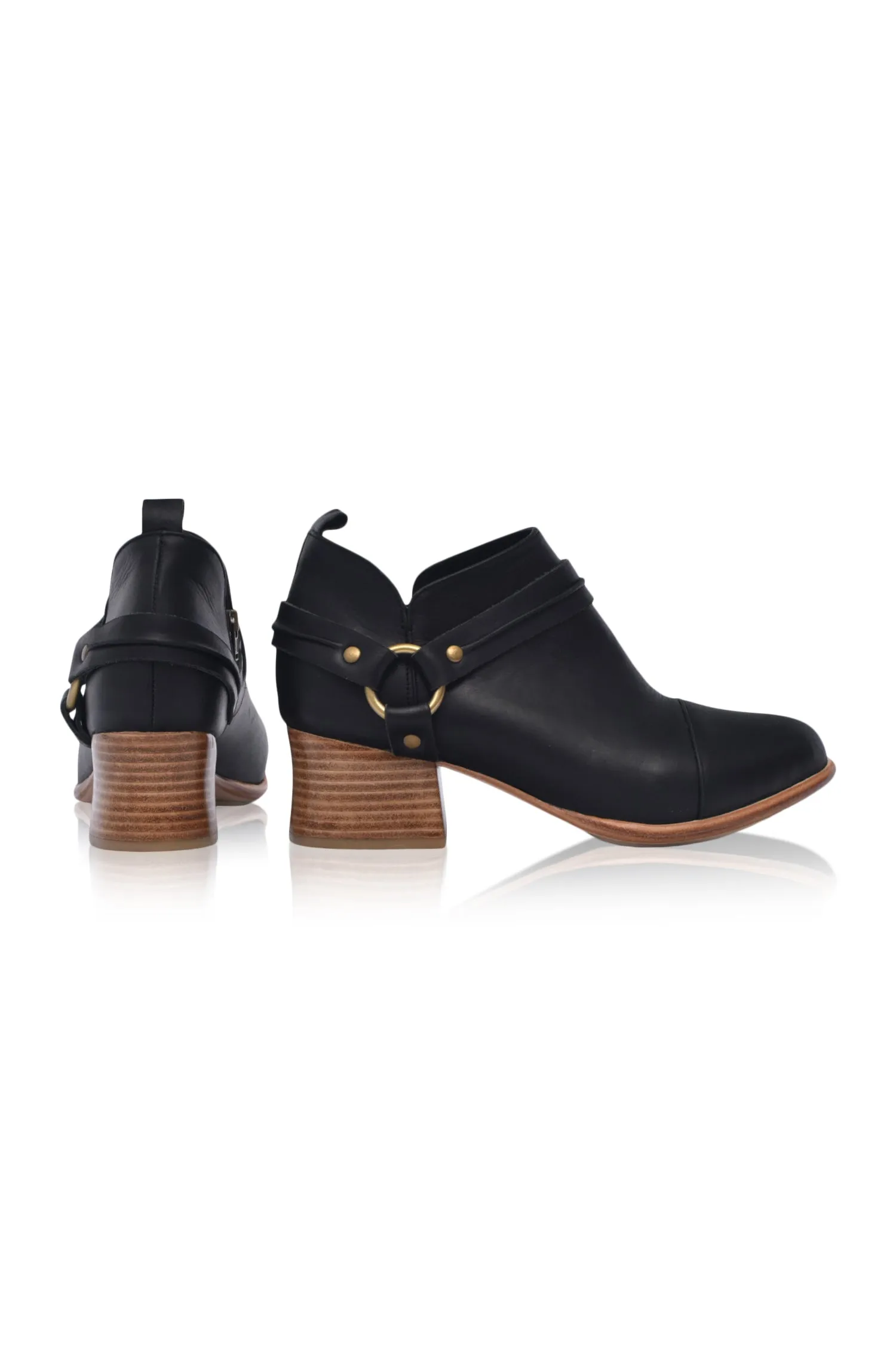 Dasha Low Ankle Booties (Sz. 9.5 & 12)