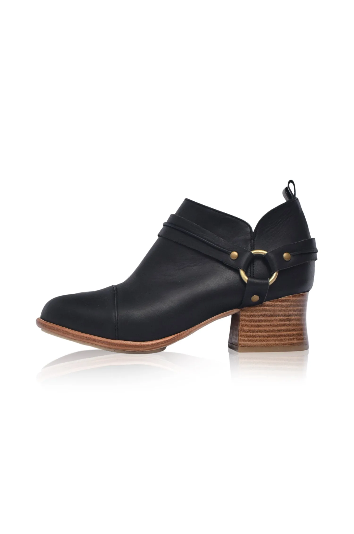 Dasha Low Ankle Booties (Sz. 9.5 & 12)