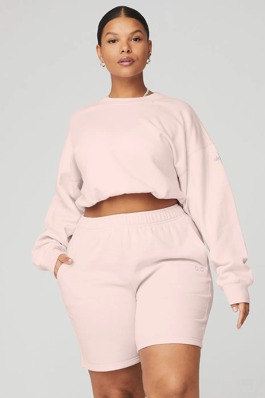 Devotion Crew Neck Pullover - Pink Sugar