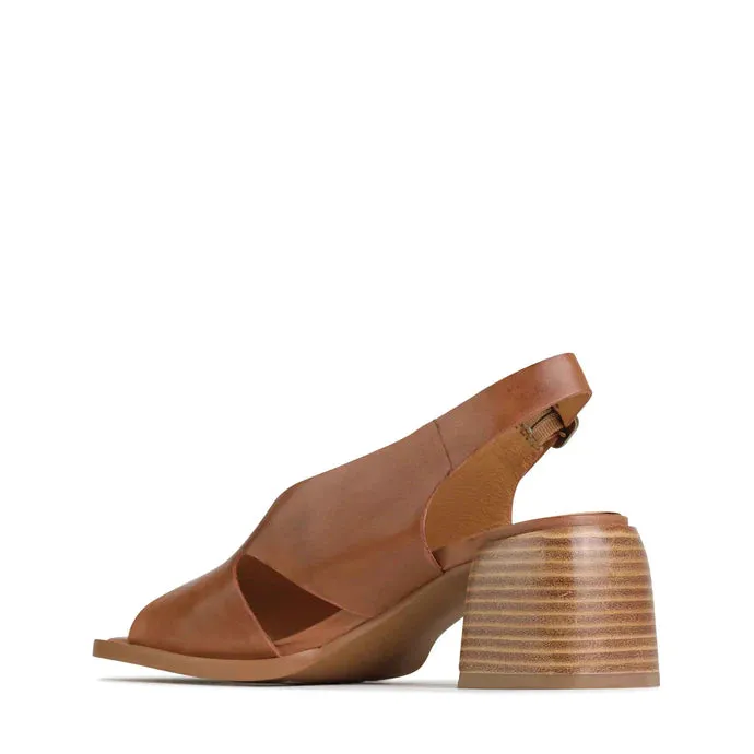 EOS -  Isadora Leather Sandal - Brandy