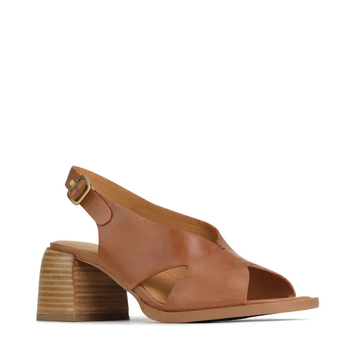 EOS -  Isadora Leather Sandal - Brandy