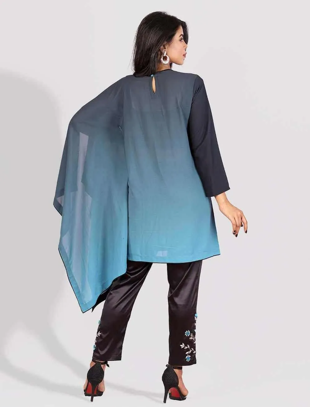 Exclusive Ombre Kaftan