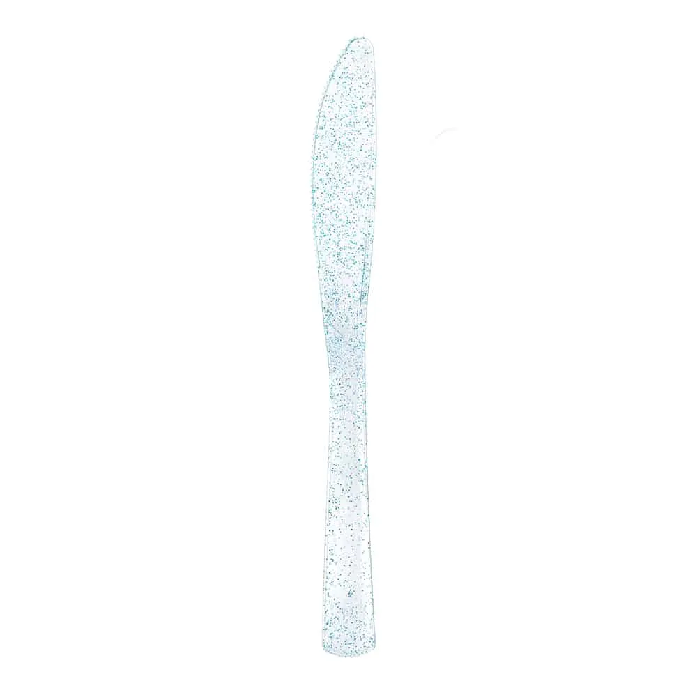 Glitter Premium Plastic Cutlery Combo