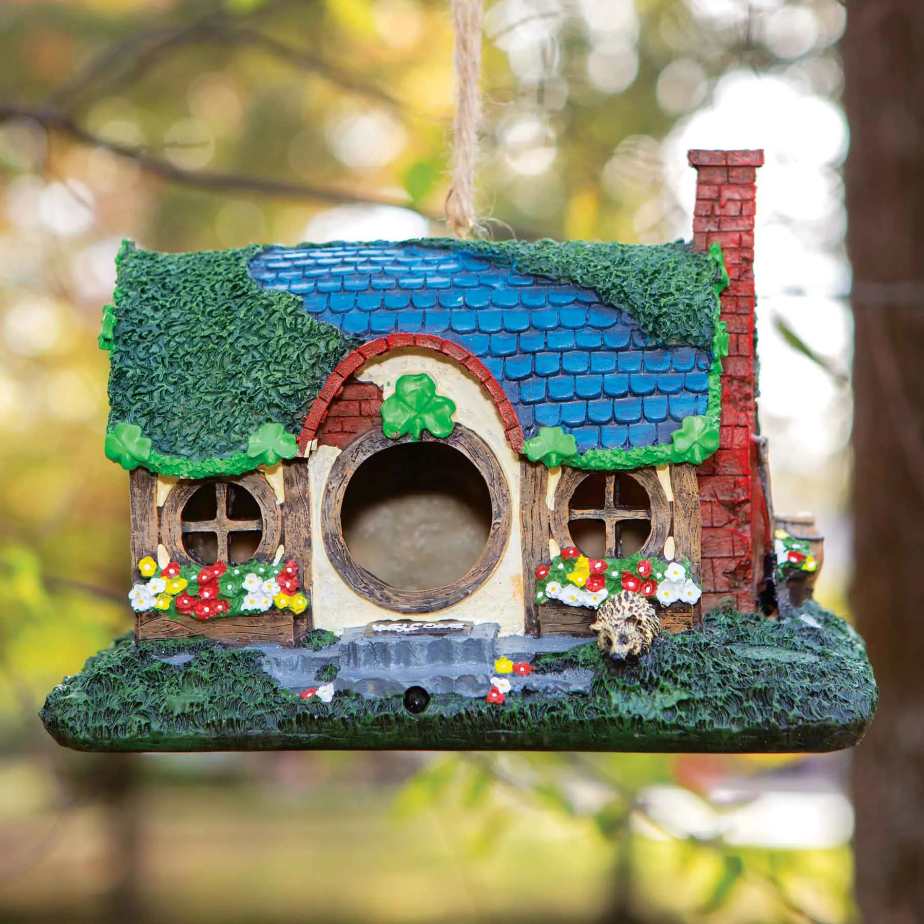 Irish Cottage Bird House