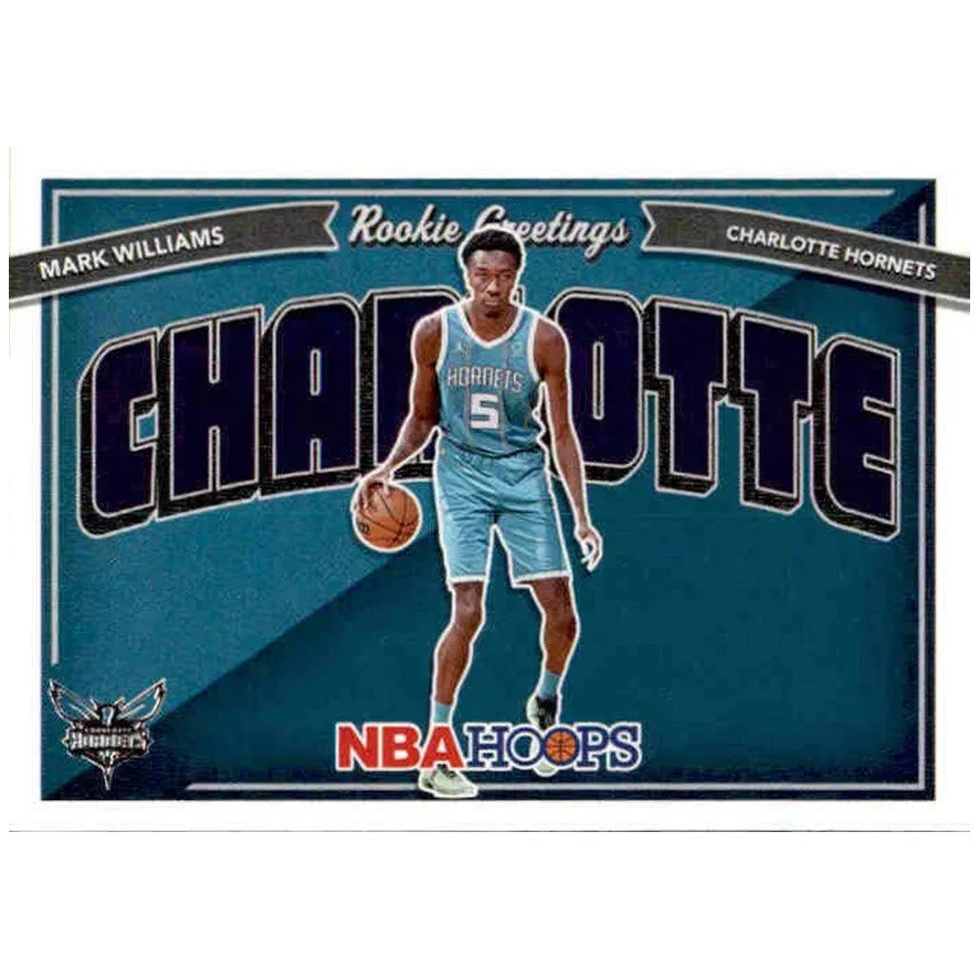 Mark Williams, Rookie Greetings, 2022-23 Panini Hoops Basketball NBA