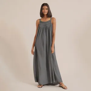 Matilda Sleeveless Smocked Maxi Dress