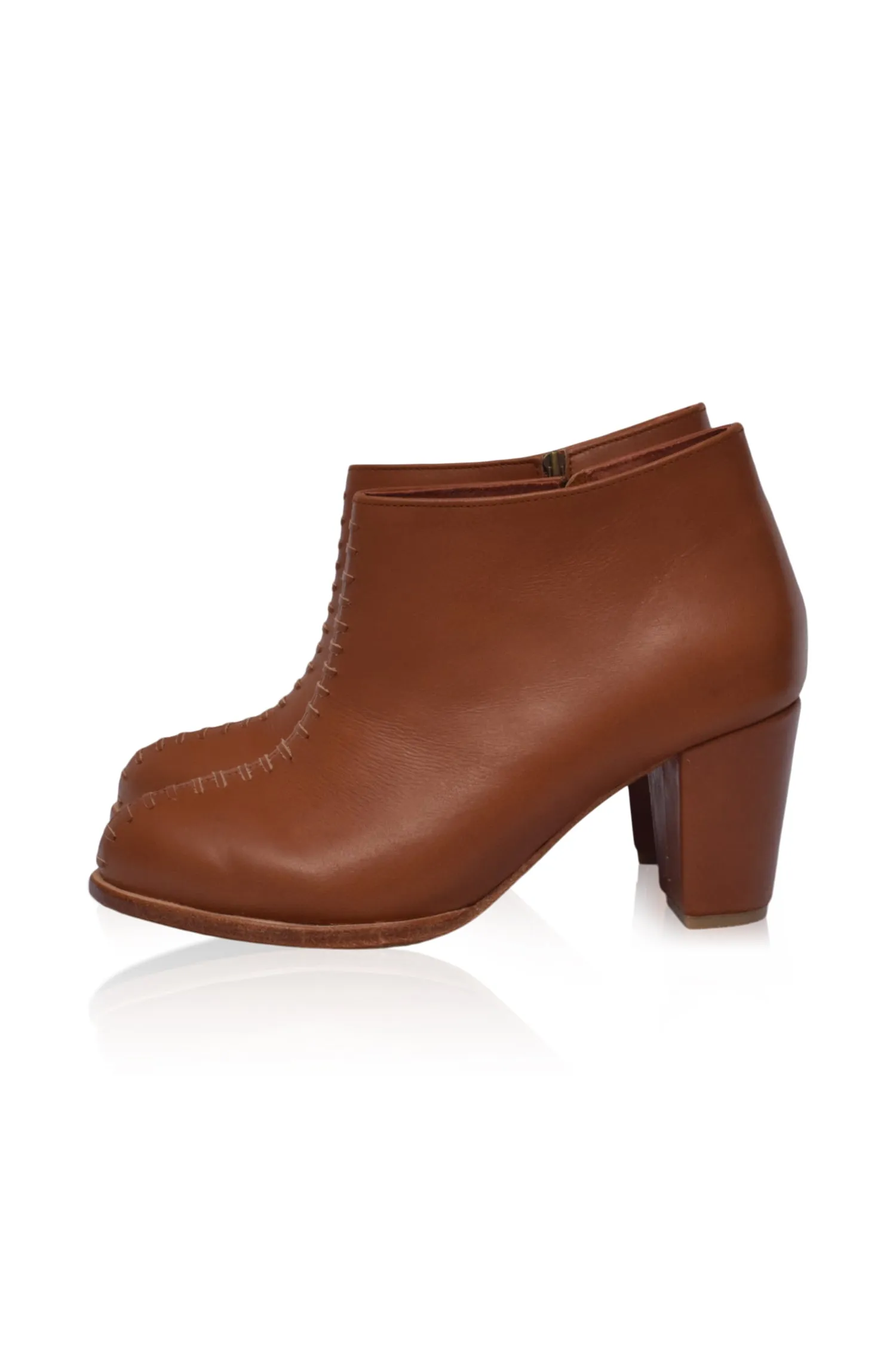 Monte Carlo Leather Booties