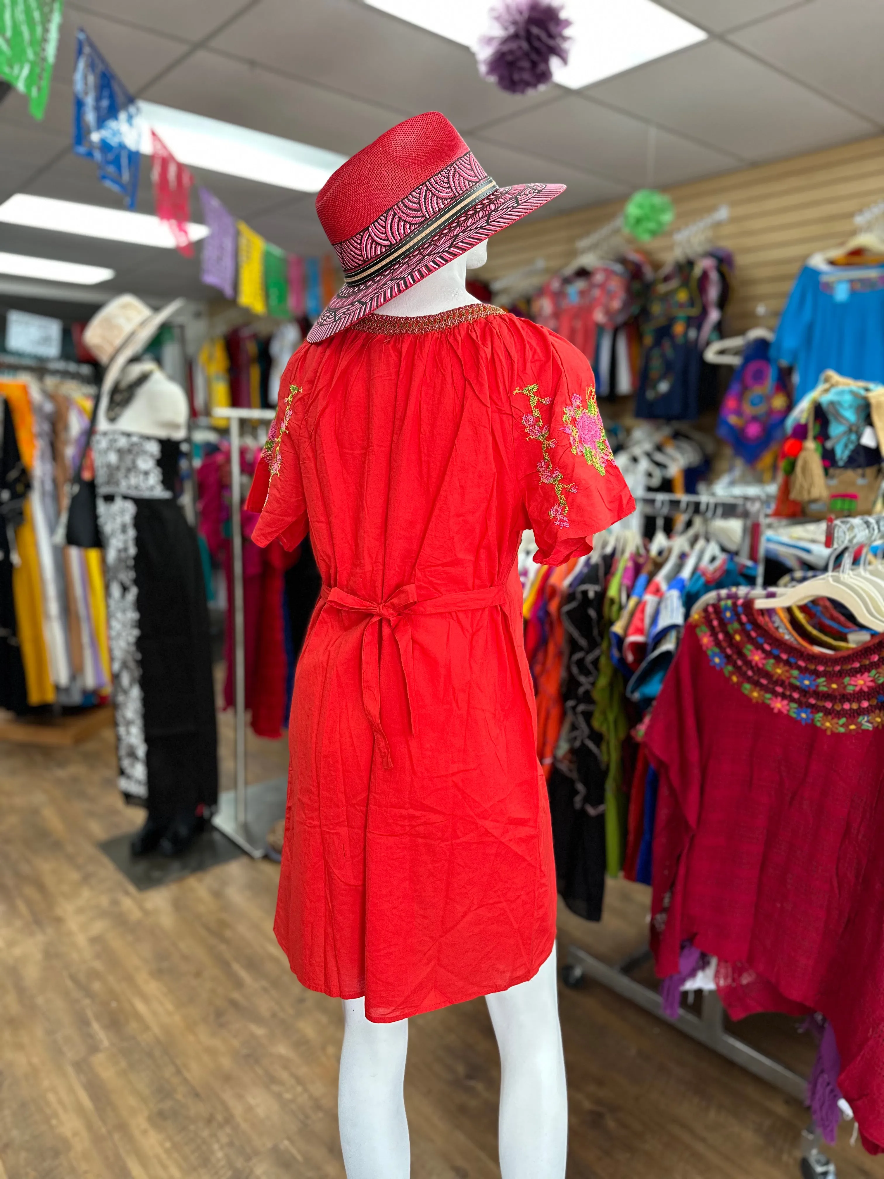 Playa Dress Red