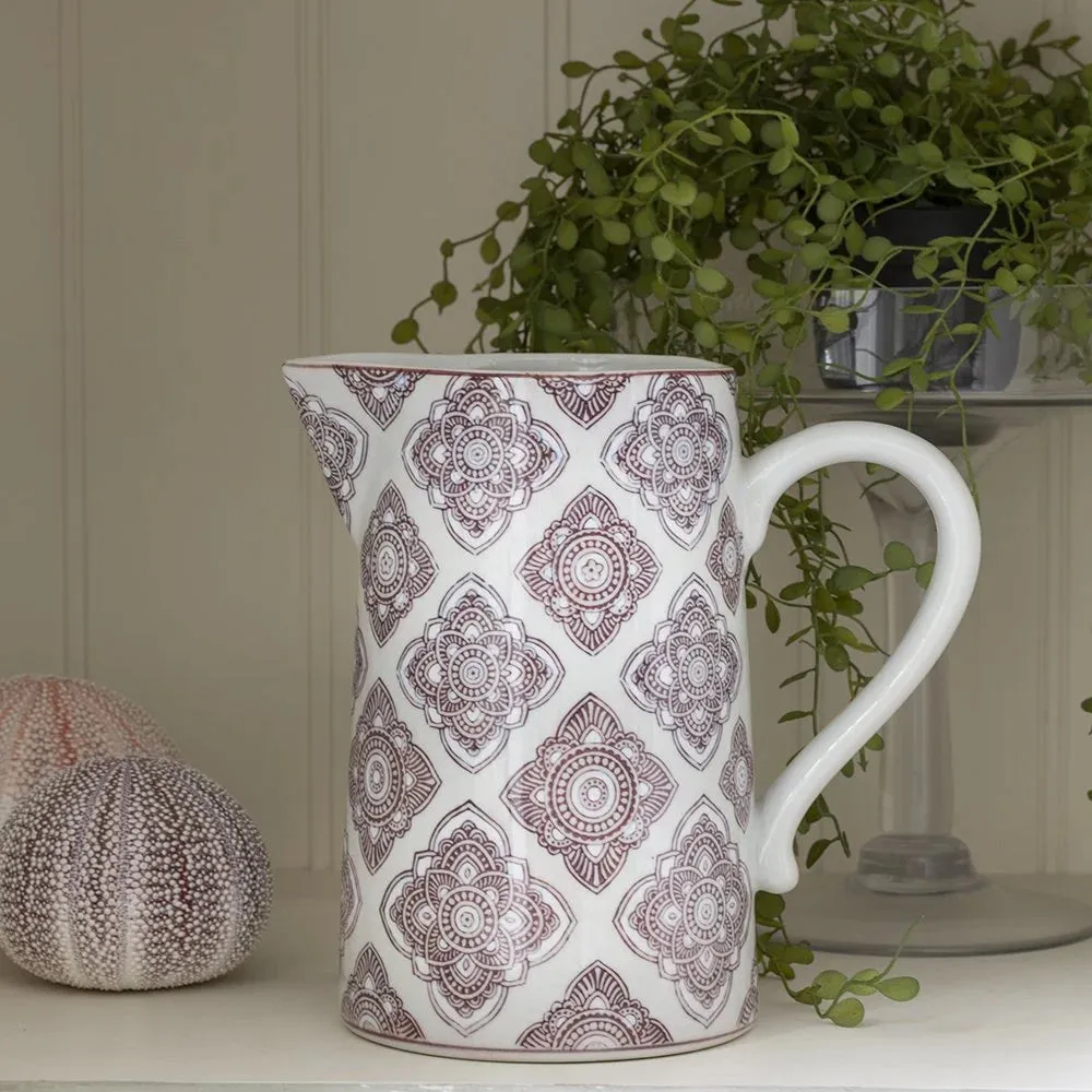 Rose Mira Ceramic Jug