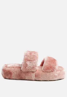 Smoothie Fur Slip-On Flats