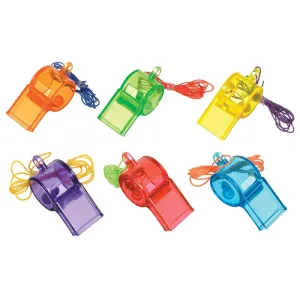 Sports Whistles Mega Value Pack Favor 24 Ct