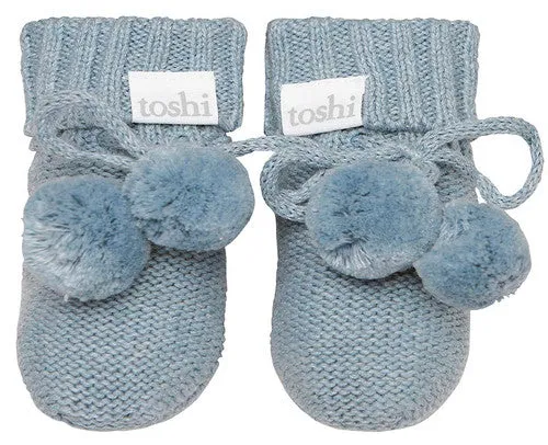 Toshi Organic Booties Marley Storm