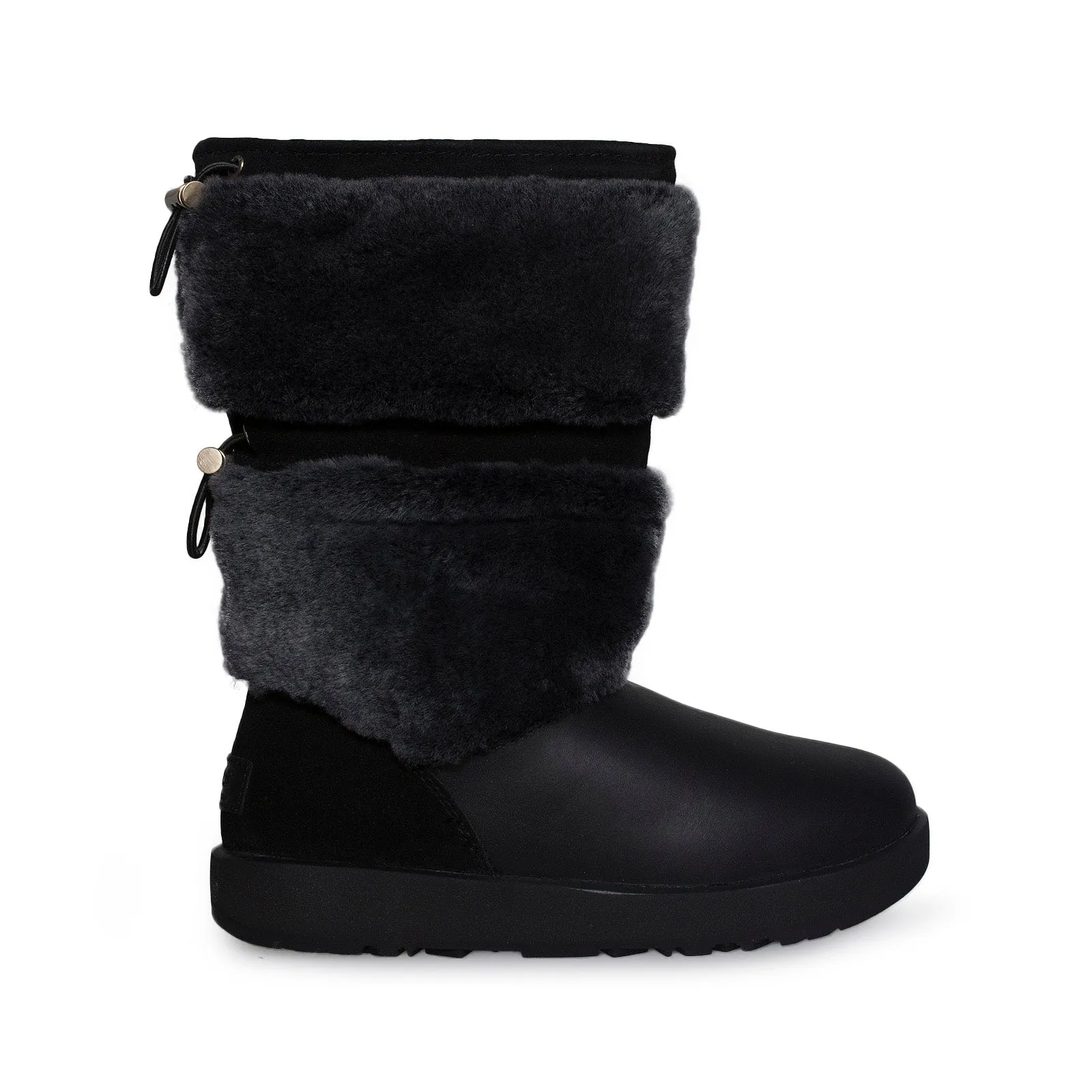 UGG Reykir Waterproof Black Boots