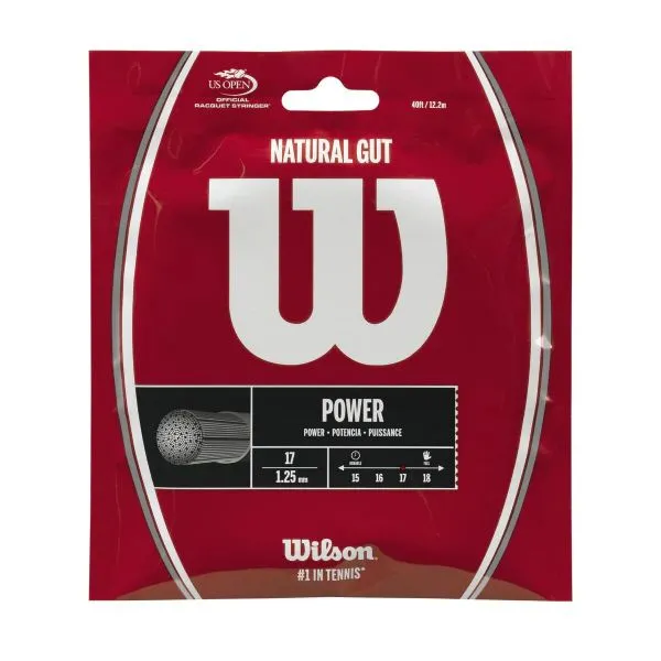 Wilson Natural Gut Tennis String  [WS]